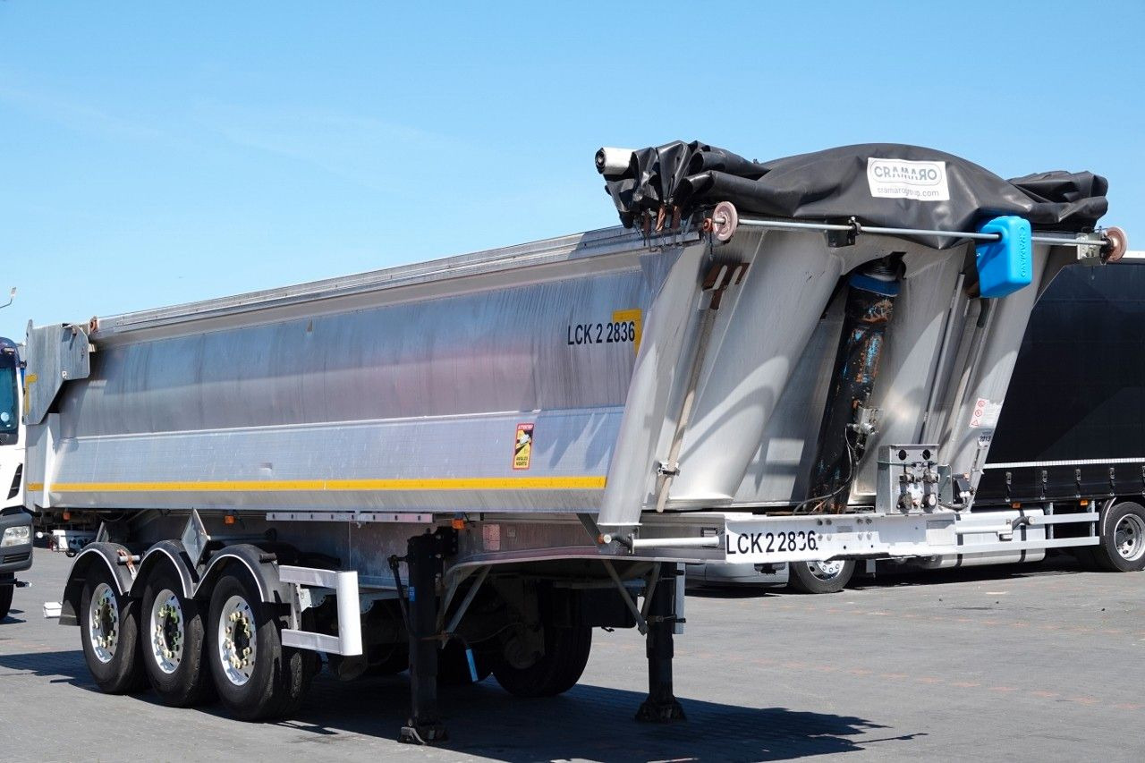 Benalu WYWROTKA / 25 m3 / ALUMINIOWA / HYDROKLAPA / 2X - Poluprikolica istovarivača: slika 1 Benalu WYWROTKA / 25 m3 / ALUMINIOWA / HYDROKLAPA / 2X - Poluprikolica istovarivača: slika 1