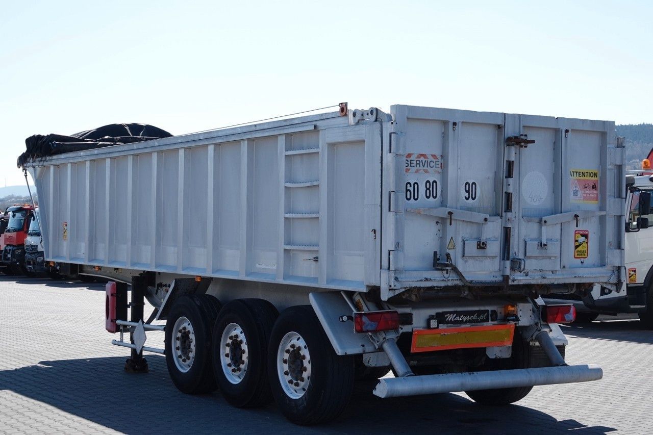 Benalu WYWROTKA / 25 m3 / ALUMINIOWA / OŚ PODNOSZONA / - Poluprikolica istovarivača: slika 2 Benalu WYWROTKA / 25 m3 / ALUMINIOWA / OŚ PODNOSZONA / - Poluprikolica istovarivača: slika 2