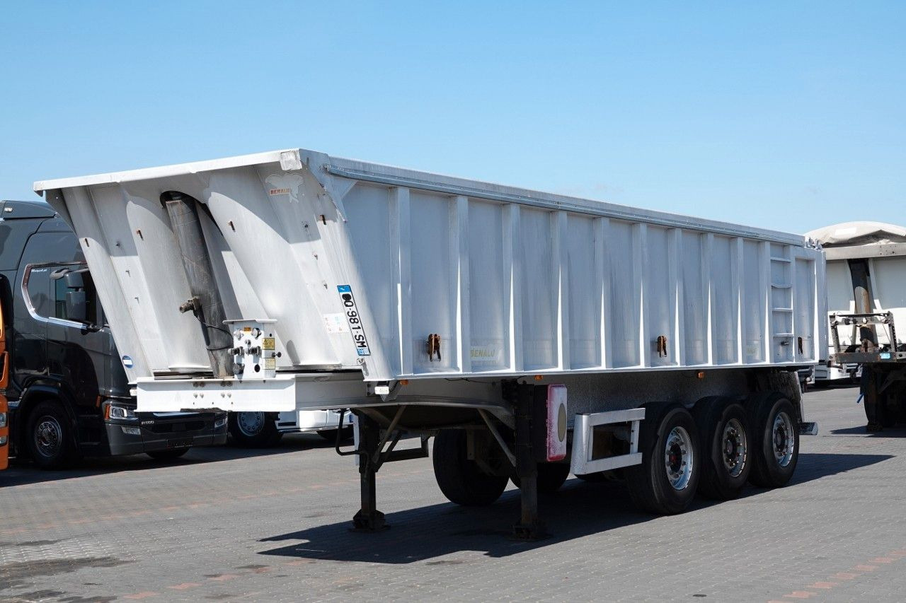 Benalu WYWROTKA / 25 m3 / ALUMINIOWA / SAF / SPROWADZ - Poluprikolica istovarivača: slika 1 Benalu WYWROTKA / 25 m3 / ALUMINIOWA / SAF / SPROWADZ - Poluprikolica istovarivača: slika 1