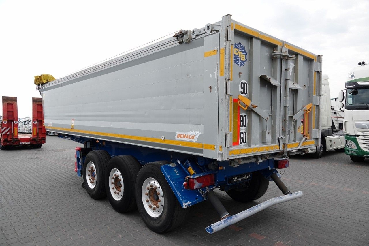 Benalu WYWROTKA / 26 m3 / ALUMINIOWA / OŚ PODNOSZONA / - Poluprikolica istovarivača: slika 4 Benalu WYWROTKA / 26 m3 / ALUMINIOWA / OŚ PODNOSZONA / - Poluprikolica istovarivača: slika 4