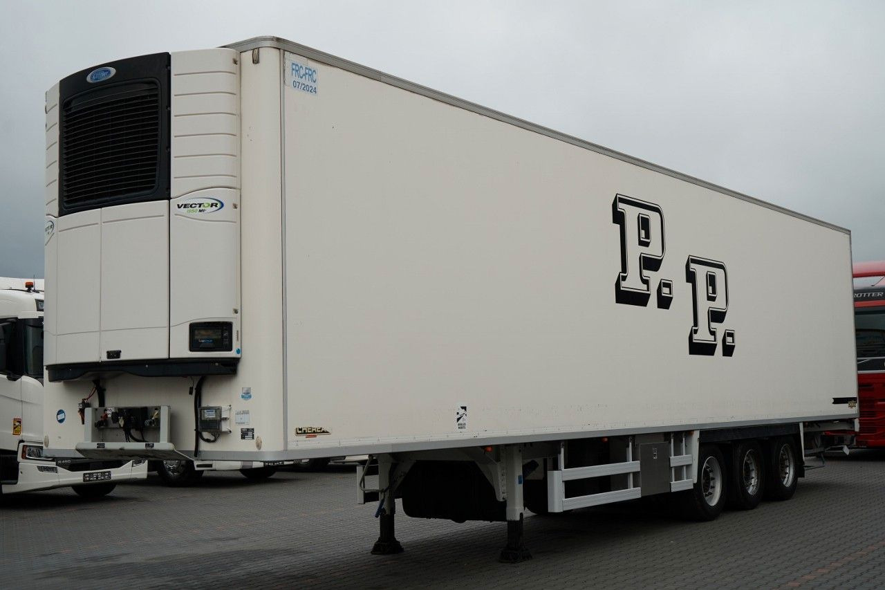 Chereau CHŁODNIA / CARRIER VECTOR 1950MT / DOPPELSTOCK - Poluprikolica hladnjače: slika 1 Chereau CHŁODNIA / CARRIER VECTOR 1950MT / DOPPELSTOCK - Poluprikolica hladnjače: slika 1