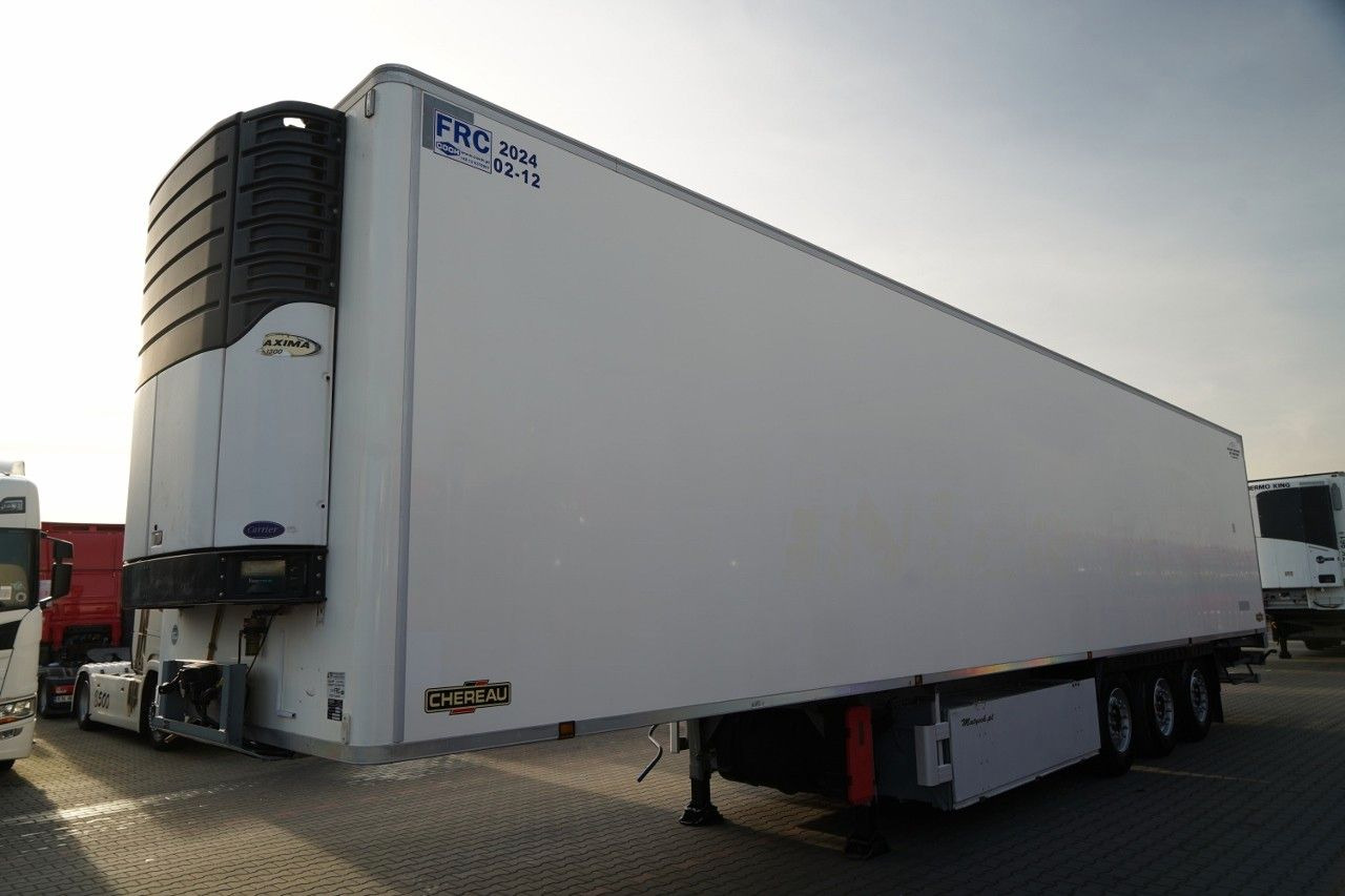 Chereau CHŁODNIA / MAXIMA 1300 / HAKÓWKA / OŚ PODNOSZONA - Poluprikolica hladnjače: slika 2 Chereau CHŁODNIA / MAXIMA 1300 / HAKÓWKA / OŚ PODNOSZONA - Poluprikolica hladnjače: slika 2