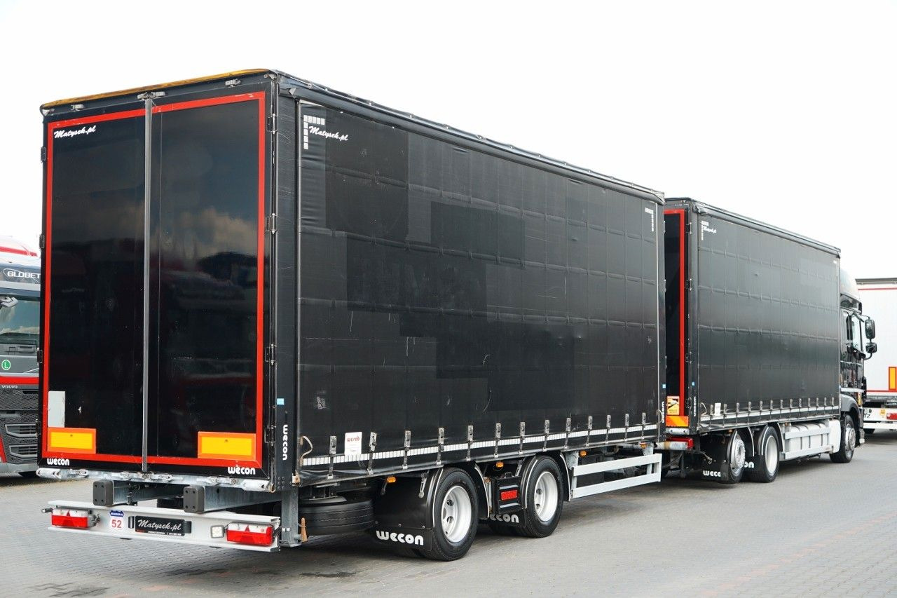 DAF XF 480 / ZESTAW TANDEM / 120 M3 / PRZEJAZDOWY / - Kamion sa ceradom: slika 3 DAF XF 480 / ZESTAW TANDEM / 120 M3 / PRZEJAZDOWY / - Kamion sa ceradom: slika 3