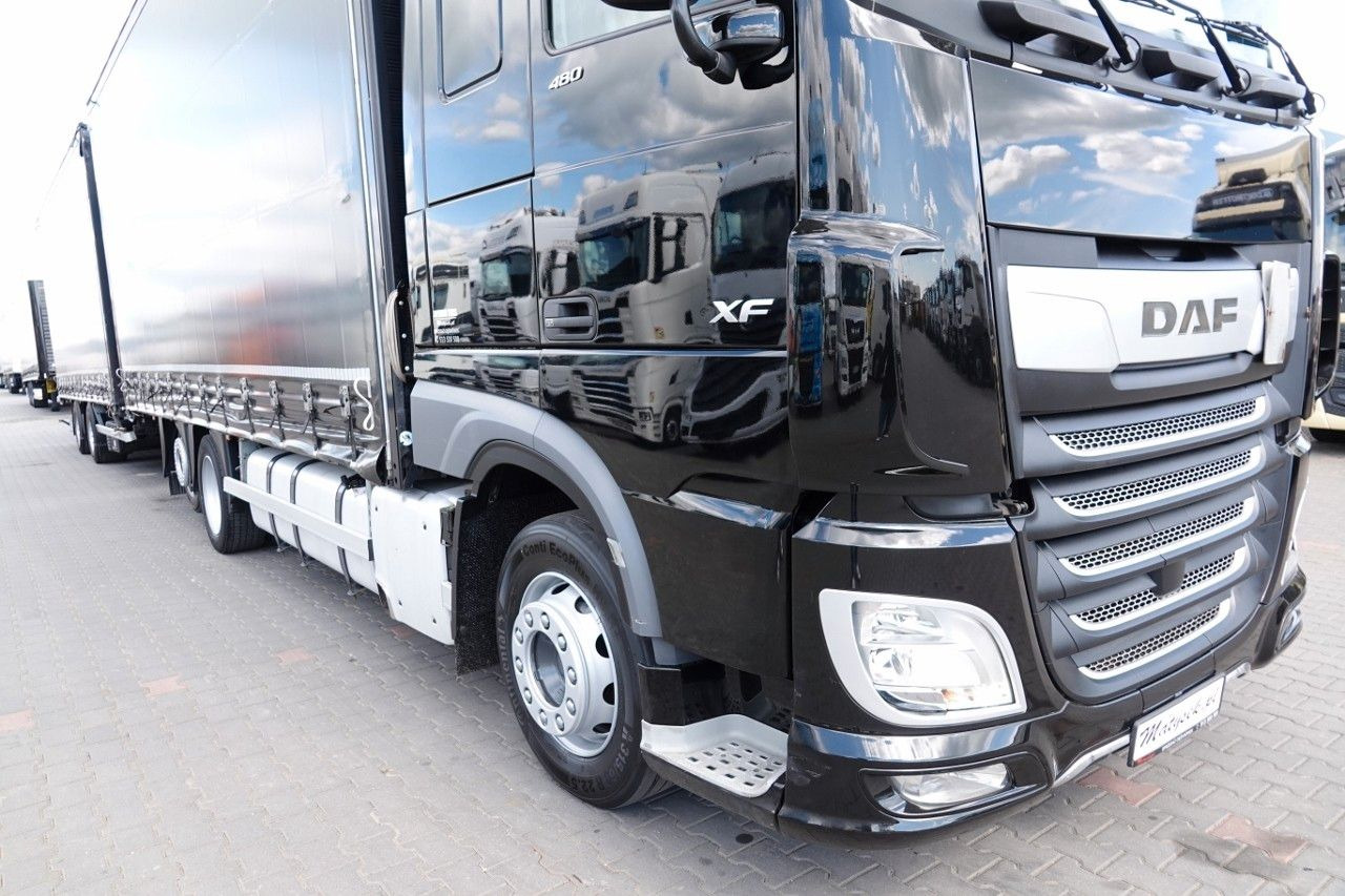 DAF XF 480 / ZESTAW TANDEM / 120 M3 / PRZEJAZDOWY / - Kamion sa ceradom: slika 5 DAF XF 480 / ZESTAW TANDEM / 120 M3 / PRZEJAZDOWY / - Kamion sa ceradom: slika 5