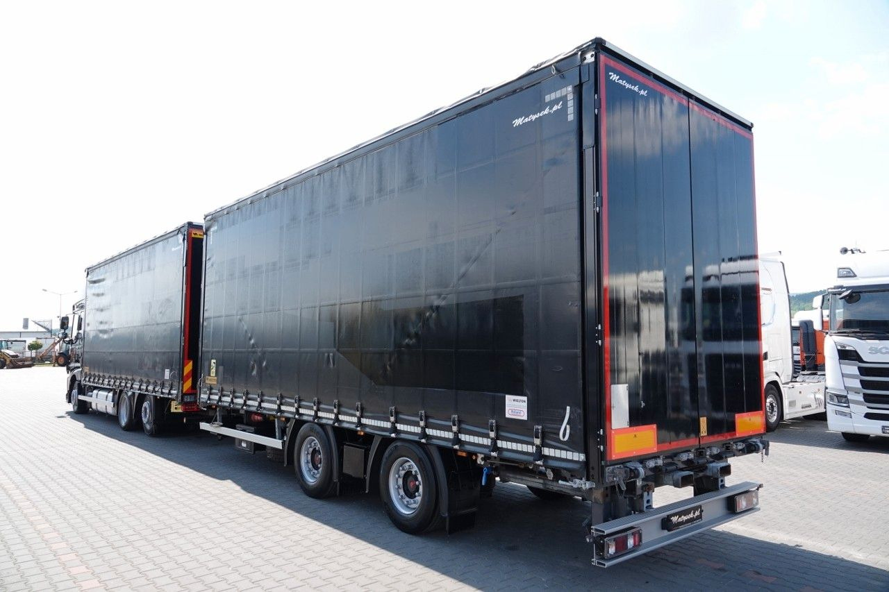 DAF XF 480 / ZESTAW TANDEM / 120 M3 / PRZEJAZDOWY / - Kamion sa ceradom: slika 3 DAF XF 480 / ZESTAW TANDEM / 120 M3 / PRZEJAZDOWY / - Kamion sa ceradom: slika 3