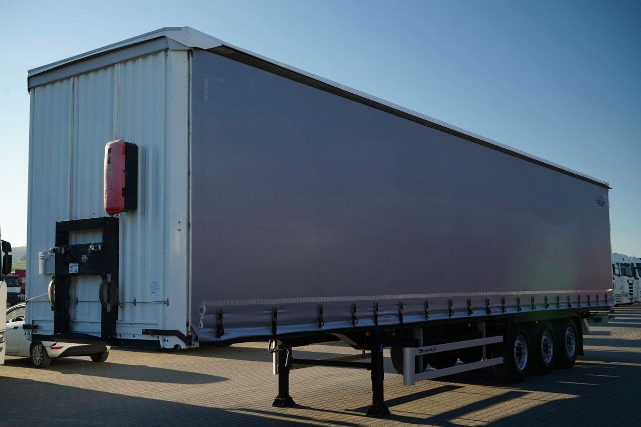 Kässbohrer FIRANKA / STANDARD / MOCNA PODŁOGA SZYNA-DESKA - Poluprikolica sa ceradom: slika 1 Kässbohrer FIRANKA / STANDARD / MOCNA PODŁOGA SZYNA-DESKA - Poluprikolica sa ceradom: slika 1