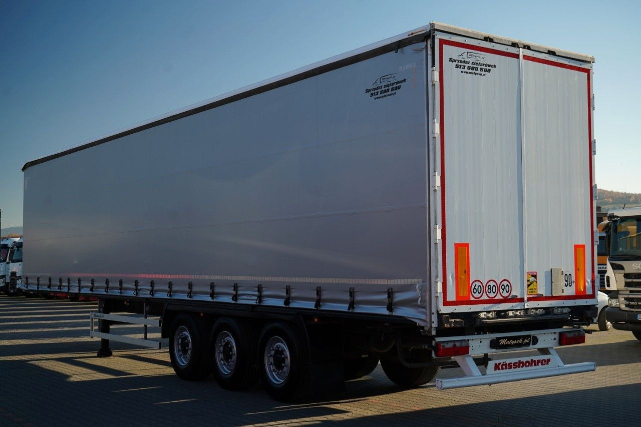 Kässbohrer FIRANKA / STANDARD / MOCNA PODŁOGA SZYNA-DESKA - Poluprikolica sa ceradom: slika 4 Kässbohrer FIRANKA / STANDARD / MOCNA PODŁOGA SZYNA-DESKA - Poluprikolica sa ceradom: slika 4