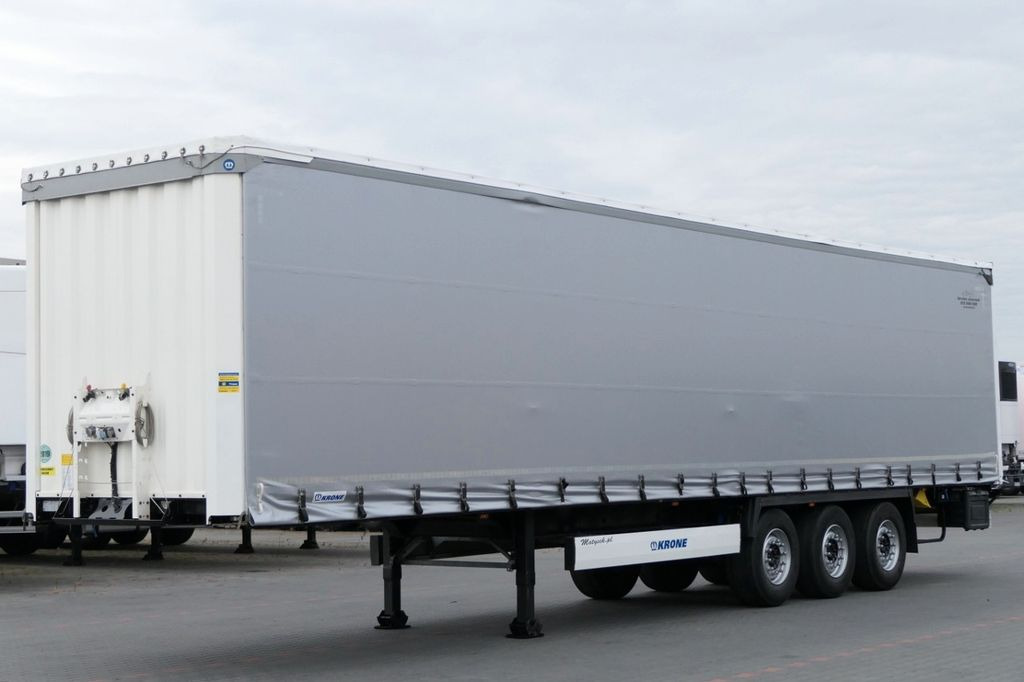 Krone CURTAINSIDER /STANDARD/LIFT ROOF & AXLE Krone CURTAINSIDER /STANDARD/LIFT ROOF & AXLE - Poluprikolica sa ceradom: slika 1 Krone CURTAINSIDER /STANDARD/LIFT ROOF & AXLE Krone CURTAINSIDER /STANDARD/LIFT ROOF & AXLE - Poluprikolica sa ceradom: slika 1