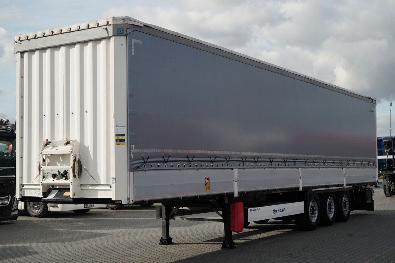 Krone FIRANKA / BURTOWA / OŚ PODNOSZONA / SAF / STANDA - Poluprikolica sa ceradom: slika 3 Krone FIRANKA / BURTOWA / OŚ PODNOSZONA / SAF / STANDA - Poluprikolica sa ceradom: slika 3