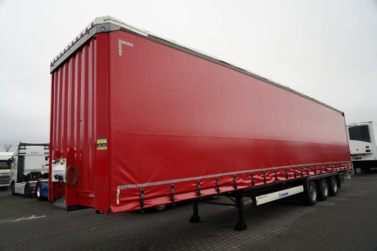 Krone FIRANKA / MEGA / OŚ PODNOSZONA / LOW DECK / - Poluprikolica sa ceradom: slika 2 Krone FIRANKA / MEGA / OŚ PODNOSZONA / LOW DECK / - Poluprikolica sa ceradom: slika 2