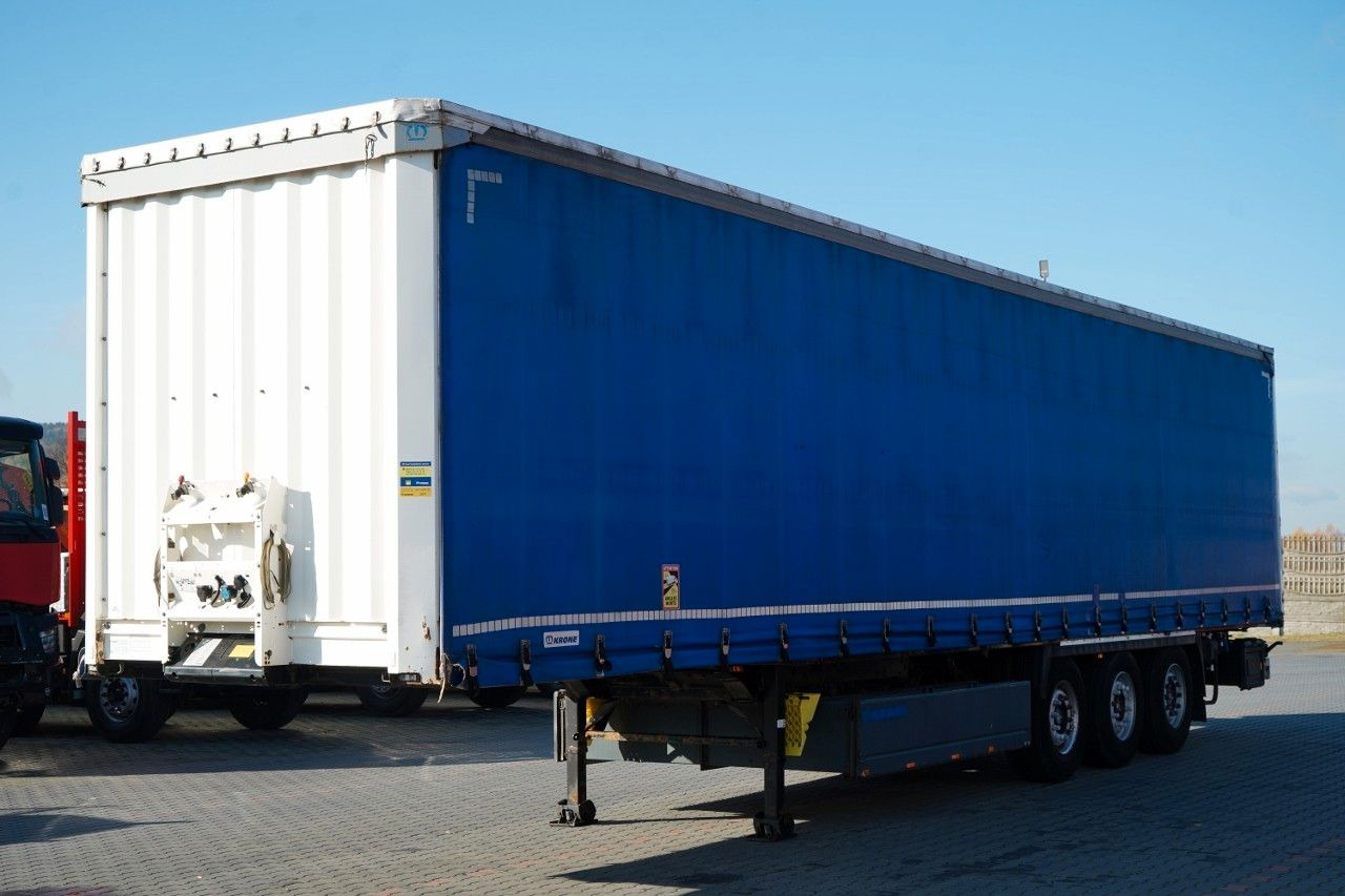 Krone FIRANKA / STANDARD / KOSZ NA PALETY / OŚ PODNOS - Poluprikolica sa ceradom: slika 3 Krone FIRANKA / STANDARD / KOSZ NA PALETY / OŚ PODNOS - Poluprikolica sa ceradom: slika 3