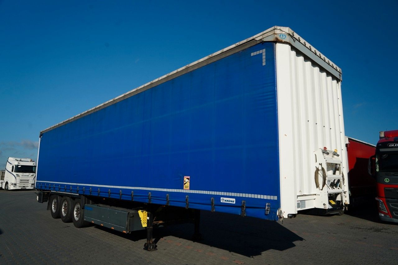 Krone FIRANKA / STANDARD / KOSZ NA PALETY / OŚ PODNOS - Poluprikolica sa ceradom: slika 2 Krone FIRANKA / STANDARD / KOSZ NA PALETY / OŚ PODNOS - Poluprikolica sa ceradom: slika 2