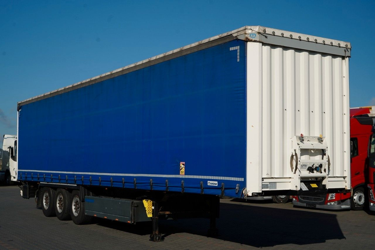 Krone FIRANKA / STANDARD / KOSZ NA PALETY / OŚ PODNOS - Poluprikolica sa ceradom: slika 1 Krone FIRANKA / STANDARD / KOSZ NA PALETY / OŚ PODNOS - Poluprikolica sa ceradom: slika 1