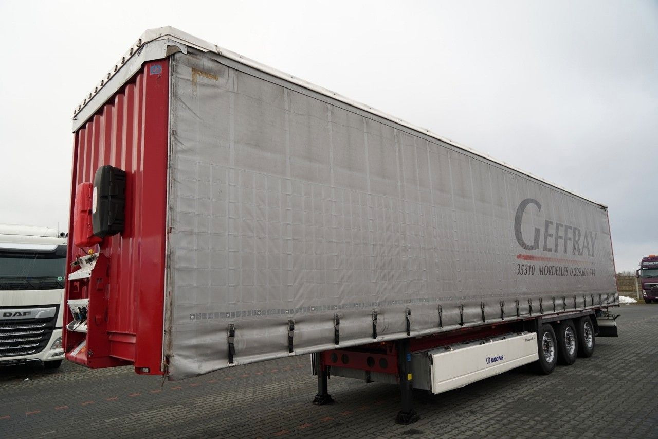 Krone FIRANKA / STANDARD / KOSZ NA PALETY / SAF / - Poluprikolica sa ceradom: slika 2 Krone FIRANKA / STANDARD / KOSZ NA PALETY / SAF / - Poluprikolica sa ceradom: slika 2