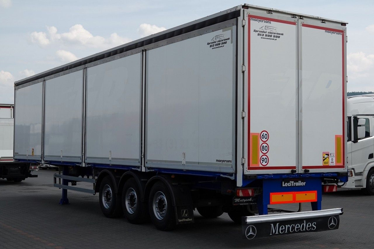 LeciTrailer KONTENER / KOFFER / OTWIERANE BOKI / MOCNA PODŁO - Poluprikolica hladnjače: slika 4 LeciTrailer KONTENER / KOFFER / OTWIERANE BOKI / MOCNA PODŁO - Poluprikolica hladnjače: slika 4