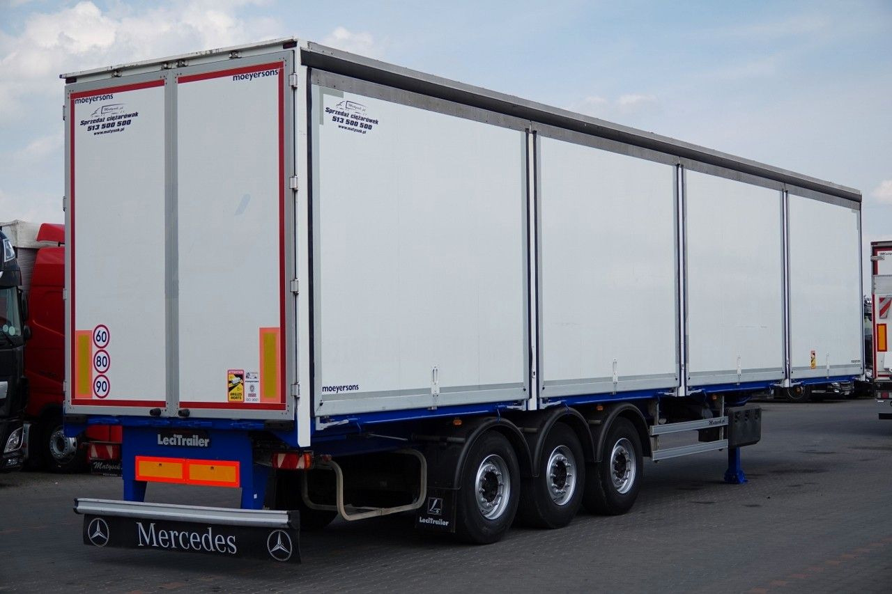 LeciTrailer KONTENER / KOFFER / OTWIERANE BOKI / MOCNA PODŁO - Poluprikolica hladnjače: slika 2 LeciTrailer KONTENER / KOFFER / OTWIERANE BOKI / MOCNA PODŁO - Poluprikolica hladnjače: slika 2
