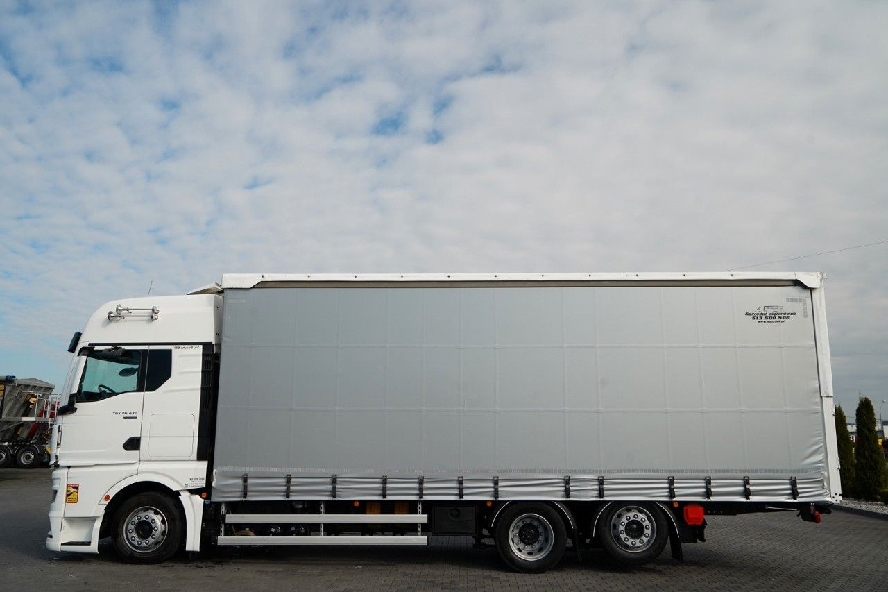 MAN TGX 26.470 / 6x2 / FIRANKA / SOLÓWKA / 6x2 / 12 - Kamion sa ceradom: slika 3 MAN TGX 26.470 / 6x2 / FIRANKA / SOLÓWKA / 6x2 / 12 - Kamion sa ceradom: slika 3