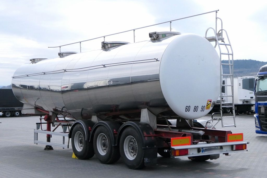 Menci ETA / FOOD LIQUID TANK TRAILER/32000 L/ 4 CHAMBE - Poluprikolica cisterna: slika 5 Menci ETA / FOOD LIQUID TANK TRAILER/32000 L/ 4 CHAMBE - Poluprikolica cisterna: slika 5