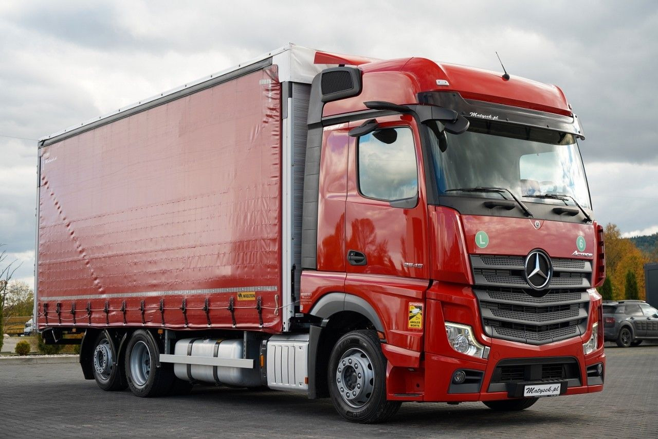 Mercedes-Benz ACTROS 2545 / SOLÓWKA / 6x2 / OŚ PODNOSZONA / B - Kamion sa ceradom: slika 5 Mercedes-Benz ACTROS 2545 / SOLÓWKA / 6x2 / OŚ PODNOSZONA / B - Kamion sa ceradom: slika 5