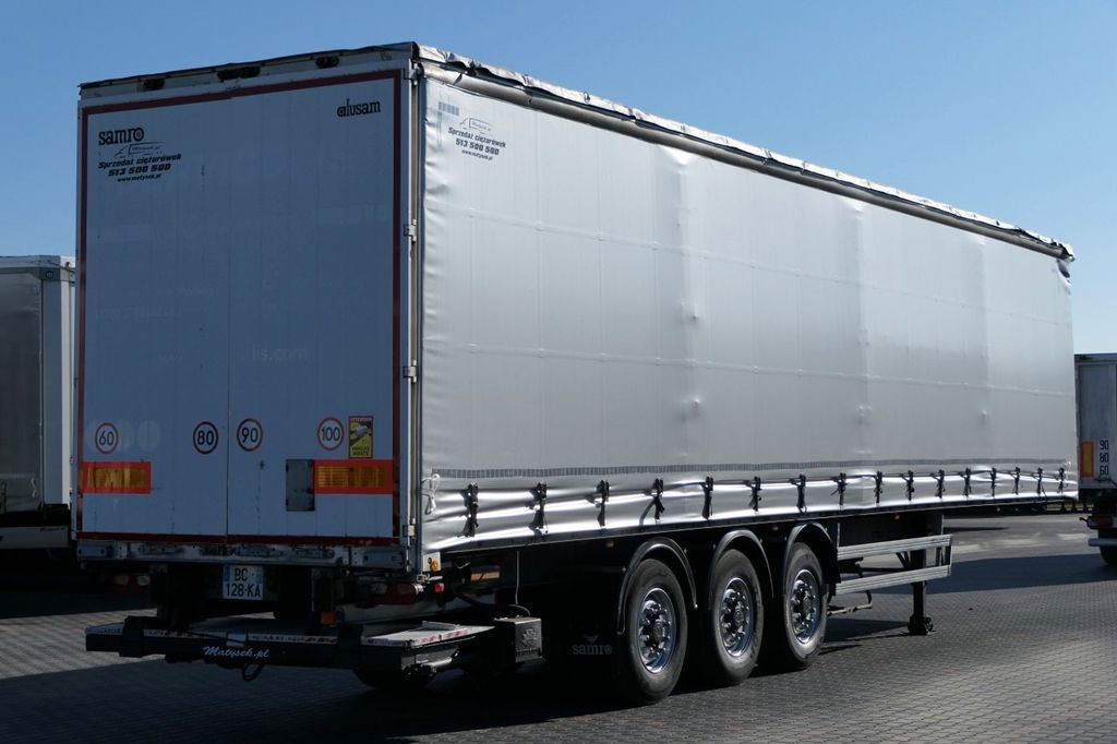 Samro CURTAINSIDER / STANDARD / LIFTED AXLE / LIFT DHO - Poluprikolica sa ceradom: slika 5 Samro CURTAINSIDER / STANDARD / LIFTED AXLE / LIFT DHO - Poluprikolica sa ceradom: slika 5