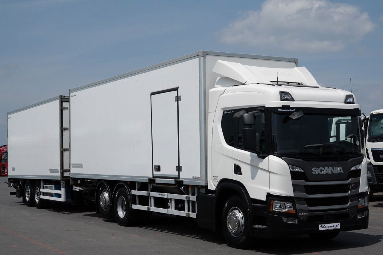 Scania P 410 / CHŁODNIA / ZESTAW TANDEM / PRZEJAZDOWY / - Hladnjača: slika 1 Scania P 410 / CHŁODNIA / ZESTAW TANDEM / PRZEJAZDOWY / - Hladnjača: slika 1