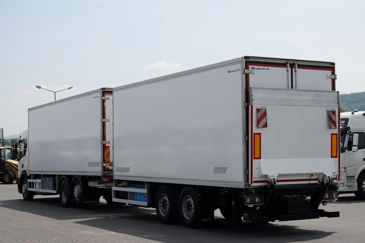 Scania P 410 / CHŁODNIA / ZESTAW TANDEM / PRZEJAZDOWY / - Hladnjača: slika 4 Scania P 410 / CHŁODNIA / ZESTAW TANDEM / PRZEJAZDOWY / - Hladnjača: slika 4