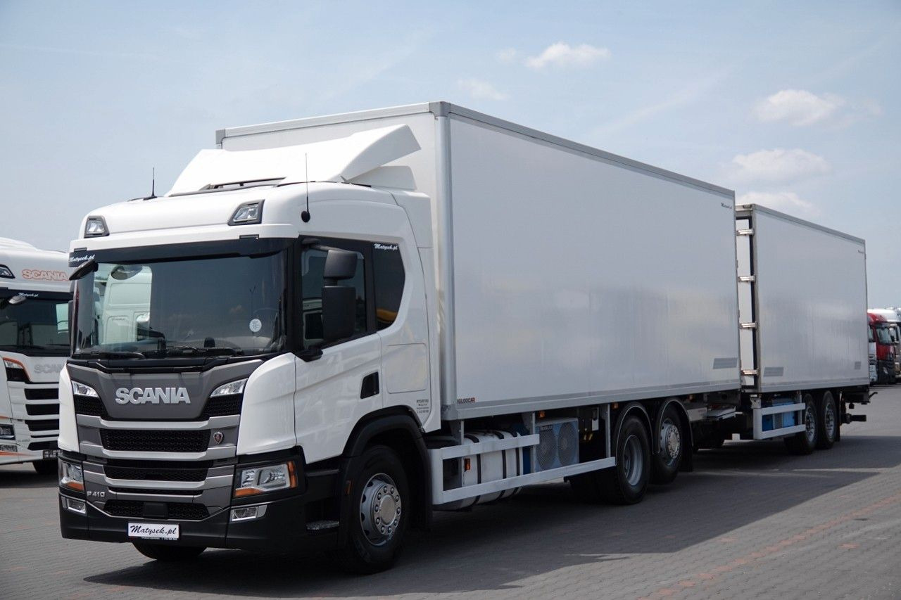 Scania P 410 / CHŁODNIA / ZESTAW TANDEM / PRZEJAZDOWY / - Hladnjača: slika 2 Scania P 410 / CHŁODNIA / ZESTAW TANDEM / PRZEJAZDOWY / - Hladnjača: slika 2