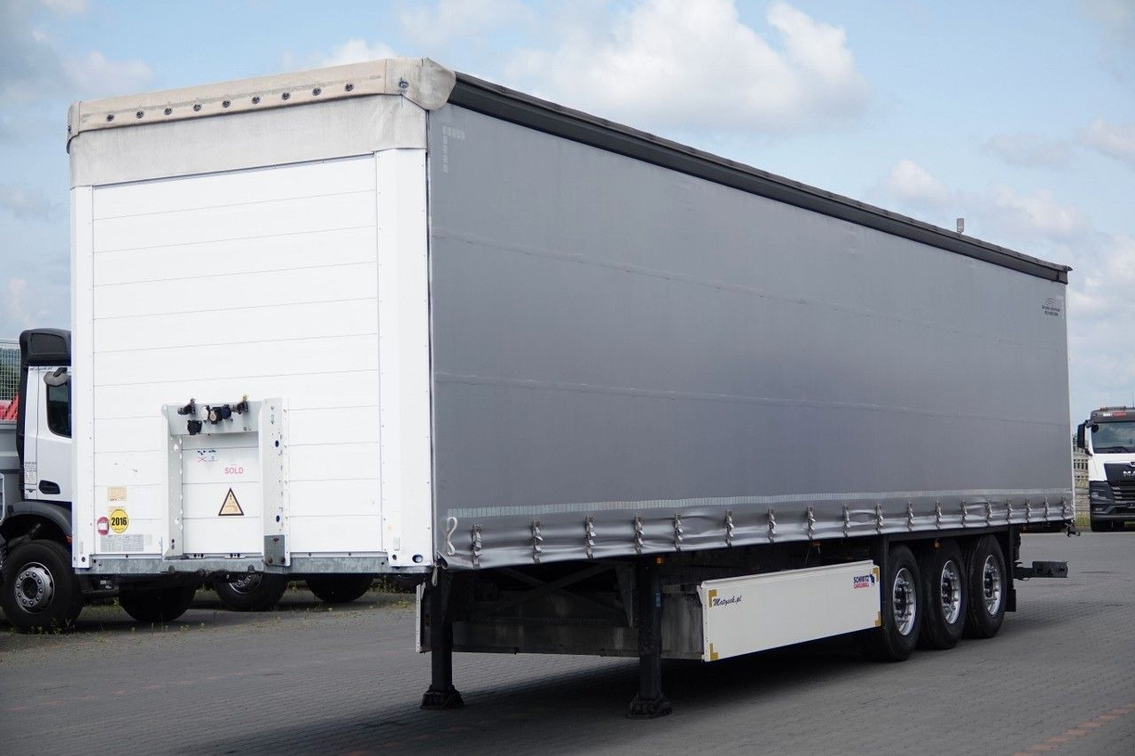 Schmitz Cargobull FIRANKA / STANDARD / OŚ PODNOSZONA / KOSZ NA PA - Poluprikolica sa ceradom: slika 1 Schmitz Cargobull FIRANKA / STANDARD / OŚ PODNOSZONA / KOSZ NA PA - Poluprikolica sa ceradom: slika 1
