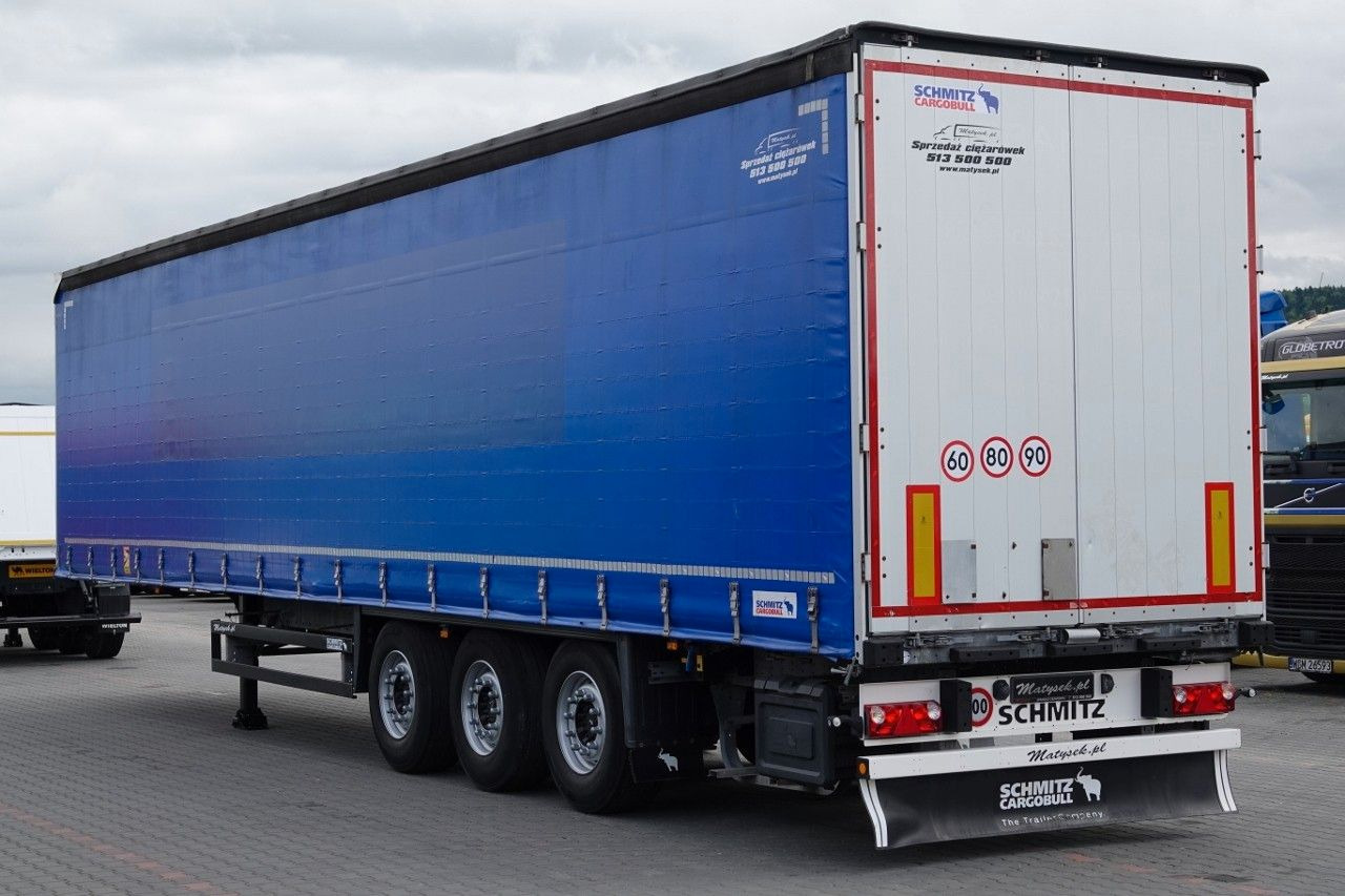 Schmitz Cargobull FIRANKA / STANDARD / OŚ PODNOSZONA / SPROWADZONA - Poluprikolica sa ceradom: slika 3 Schmitz Cargobull FIRANKA / STANDARD / OŚ PODNOSZONA / SPROWADZONA - Poluprikolica sa ceradom: slika 3