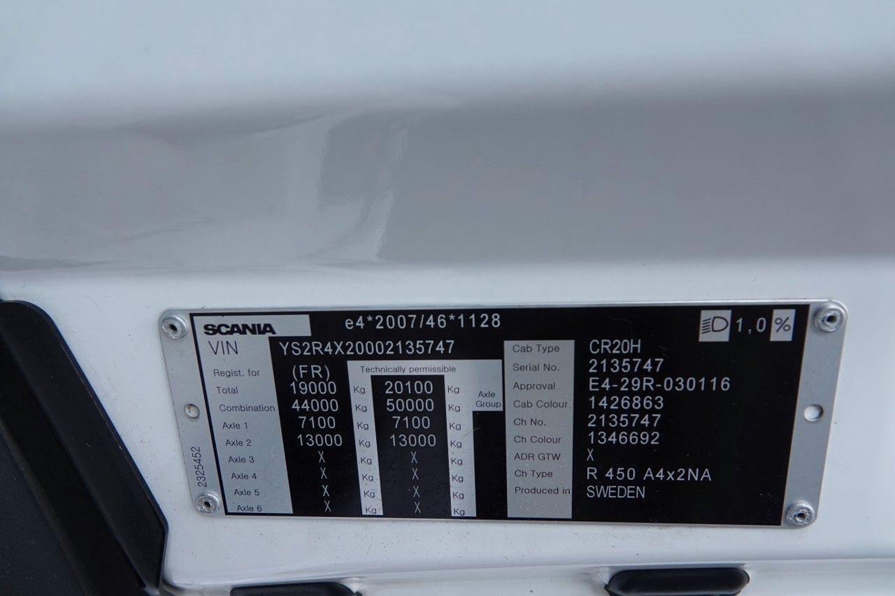 Tegljač Scania R 450 / RETARDER / I-PARK COOL / OPONY 100% / PO: slika 18