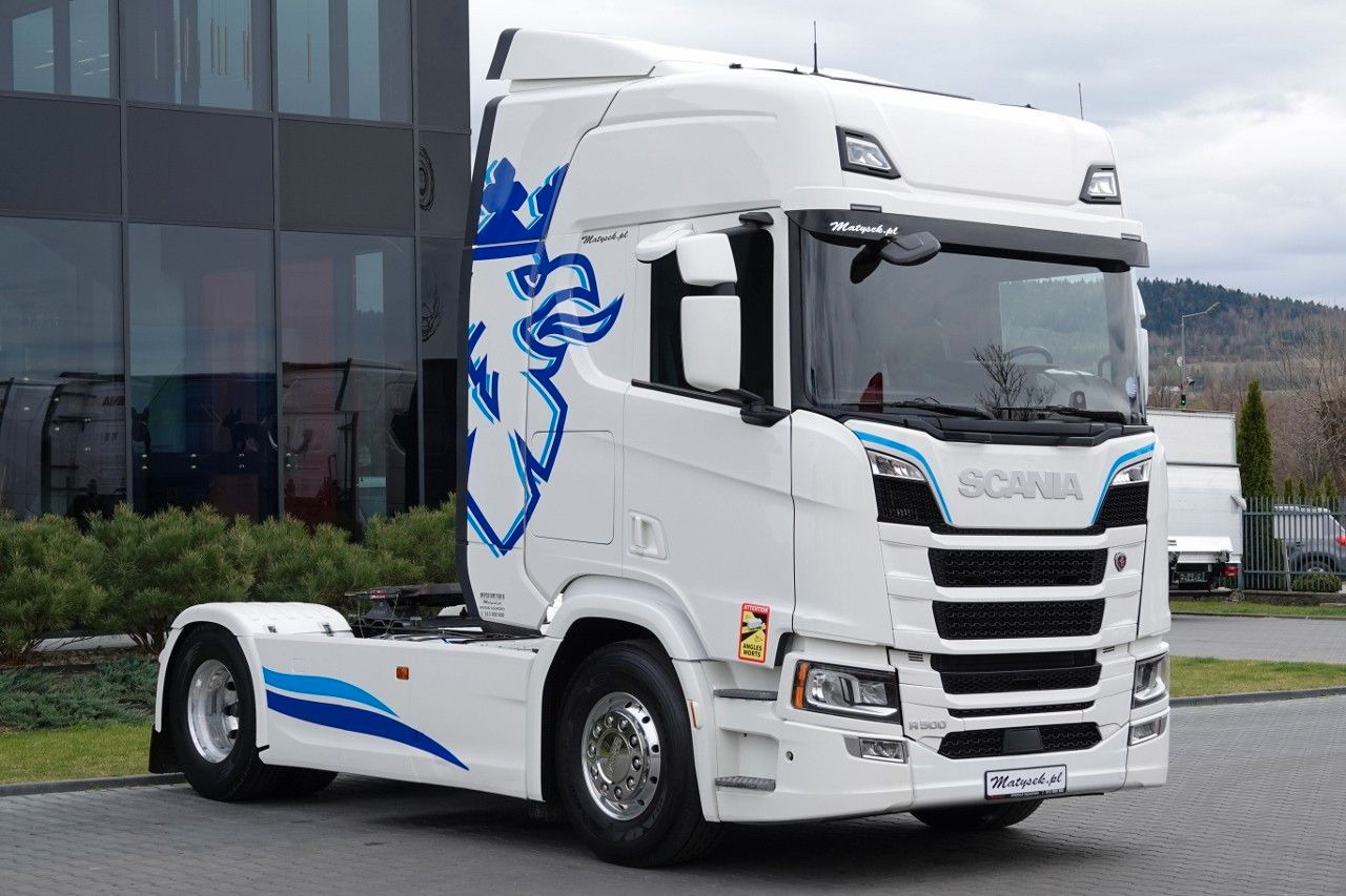 Scania R 500 / RETARDER / CAŁA NA PODUSZKACH / ALUSY / - Tegljač: slika 2 Scania R 500 / RETARDER / CAŁA NA PODUSZKACH / ALUSY / - Tegljač: slika 2