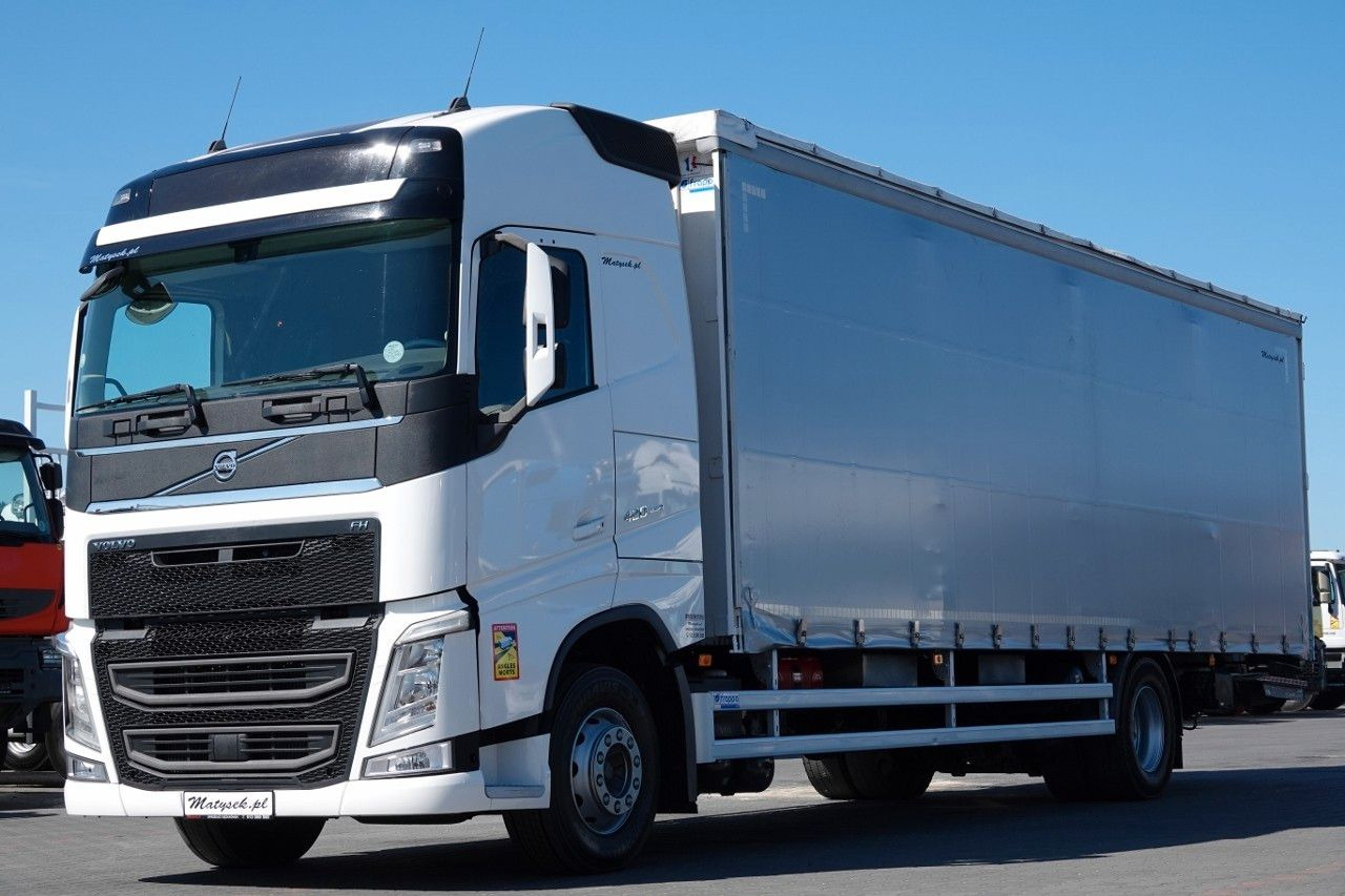Volvo FH 420 / 4x2 / SOLÓWKA / FIRANKA 9.10 M / I-PARK - Kamion sa ceradom: slika 1 Volvo FH 420 / 4x2 / SOLÓWKA / FIRANKA 9.10 M / I-PARK - Kamion sa ceradom: slika 1
