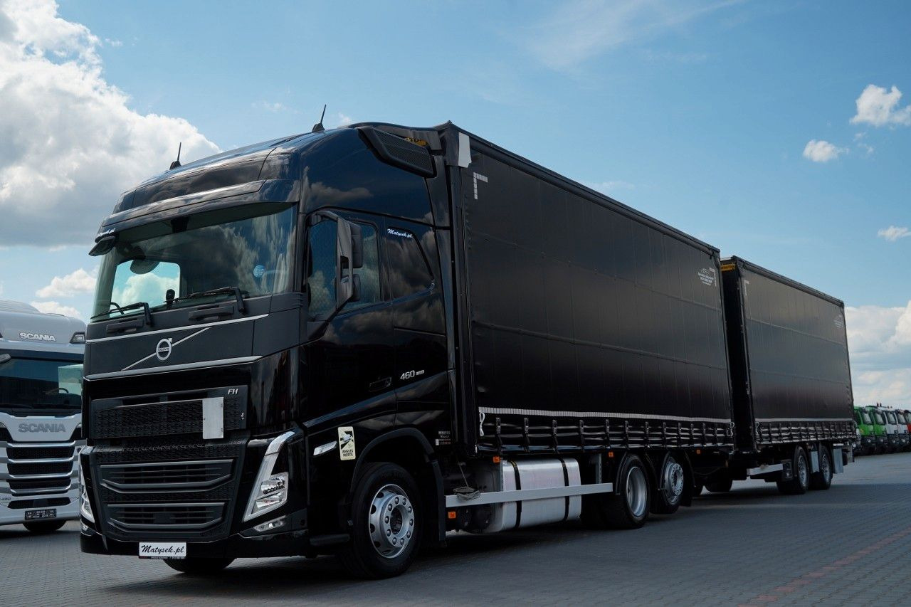 Volvo FH 460 / I-SAVE / XXL / ZESTAW TANDEM PRZEJAZDOW - Kamion sa ceradom: slika 1 Volvo FH 460 / I-SAVE / XXL / ZESTAW TANDEM PRZEJAZDOW - Kamion sa ceradom: slika 1