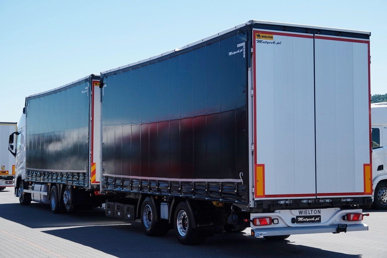 Volvo FH 460 / ZESTAW TANDEM / 120 M3 / FULL AIRMATIC - Kamion sa ceradom: slika 3 Volvo FH 460 / ZESTAW TANDEM / 120 M3 / FULL AIRMATIC - Kamion sa ceradom: slika 3