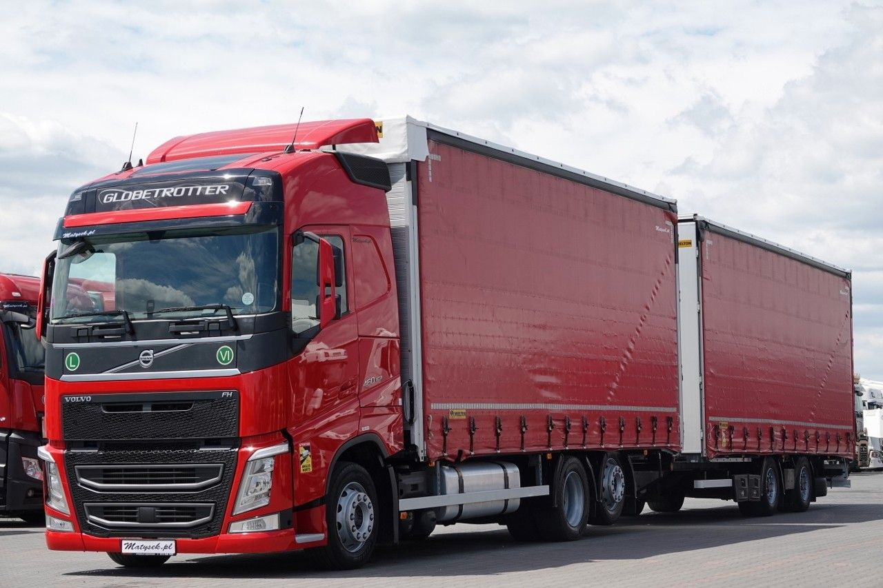 Volvo FH 460 / ZESTAW TANDEM 120 M3 / I-PARK COOL - Kamion sa ceradom: slika 2 Volvo FH 460 / ZESTAW TANDEM 120 M3 / I-PARK COOL - Kamion sa ceradom: slika 2