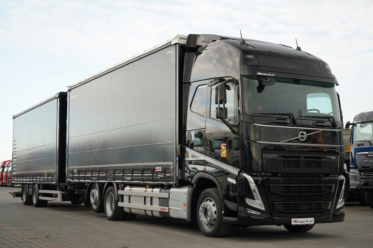 Volvo FH 500 / I-SAVE / XL / ZESTAW TANDEM PRZEJAZDOWY - Kamion sa ceradom: slika 4 Volvo FH 500 / I-SAVE / XL / ZESTAW TANDEM PRZEJAZDOWY - Kamion sa ceradom: slika 4