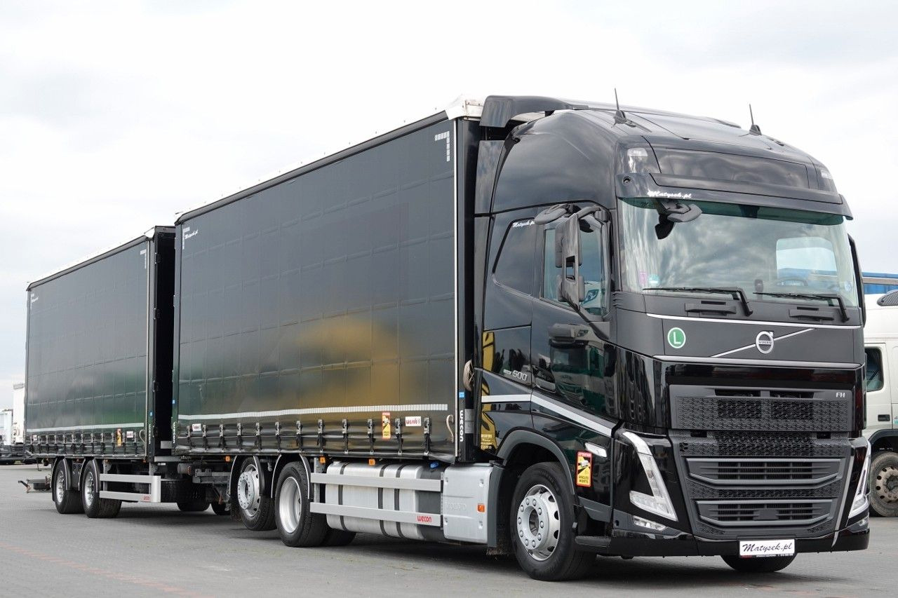 Volvo FH 500 / I-SAVE / XL / ZESTAW TANDEM PRZEJAZDOWY - Kamion sa ceradom: slika 5 Volvo FH 500 / I-SAVE / XL / ZESTAW TANDEM PRZEJAZDOWY - Kamion sa ceradom: slika 5