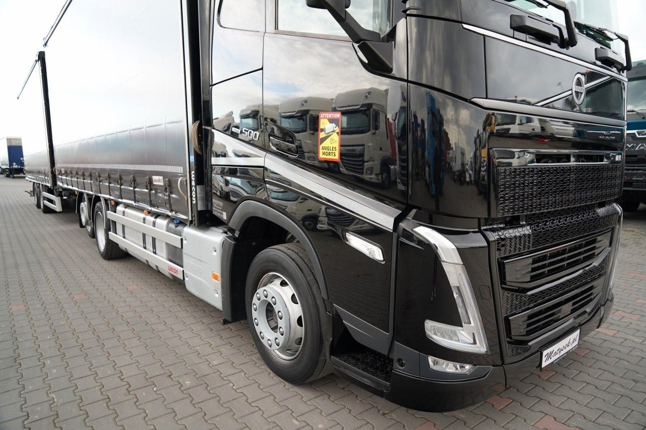 Volvo FH 500 / I-SAVE / XL / ZESTAW TANDEM PRZEJAZDOWY - Kamion sa ceradom: slika 5 Volvo FH 500 / I-SAVE / XL / ZESTAW TANDEM PRZEJAZDOWY - Kamion sa ceradom: slika 5