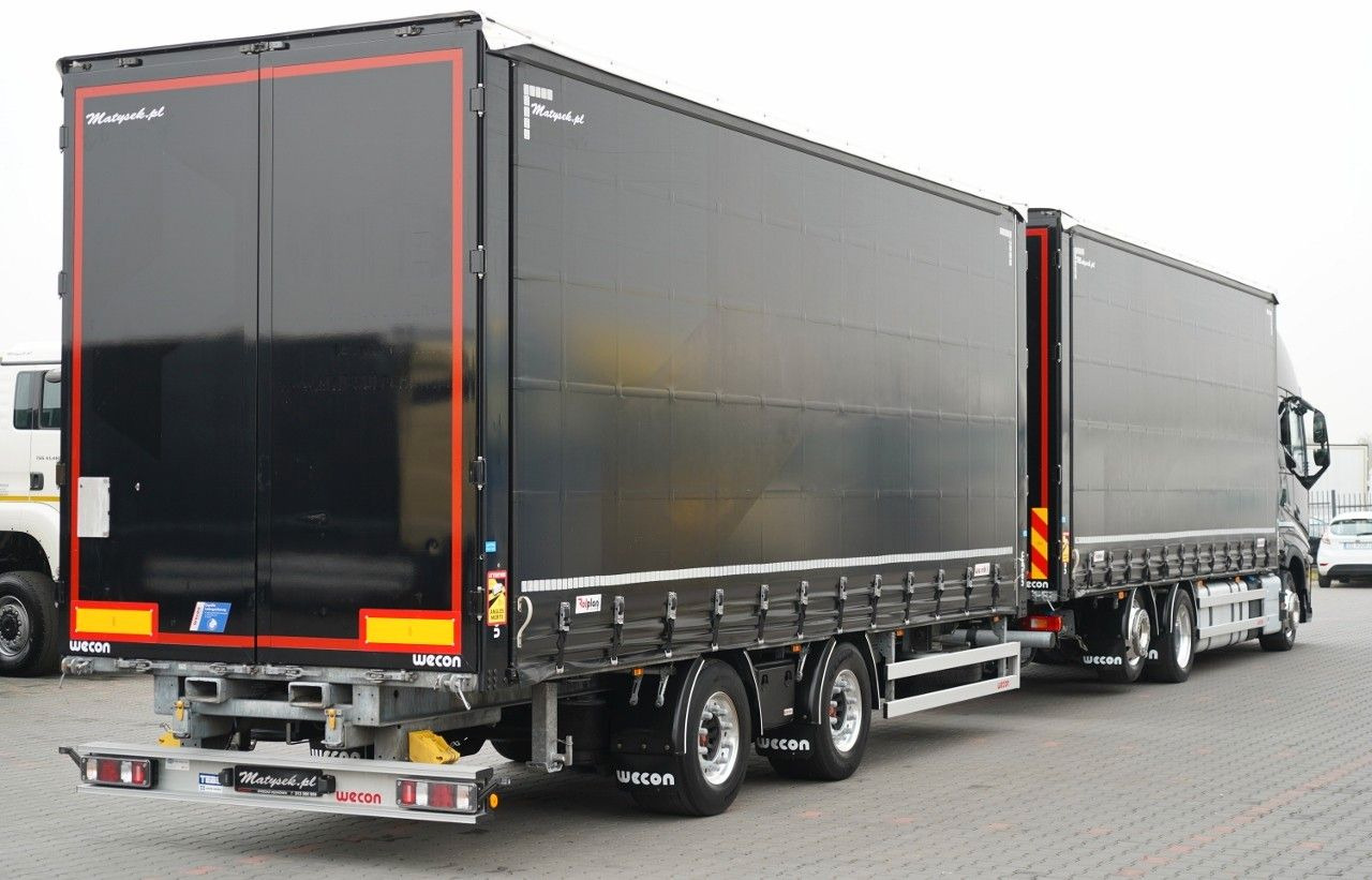 Volvo FH 500 /XXL / ZESTAW TANDEM PRZEJAZDOWY 120 M3 / - Kamion sa ceradom, Prikolica sa ceradom: slika 4 Volvo FH 500 /XXL / ZESTAW TANDEM PRZEJAZDOWY 120 M3 / - Kamion sa ceradom, Prikolica sa ceradom: slika 4