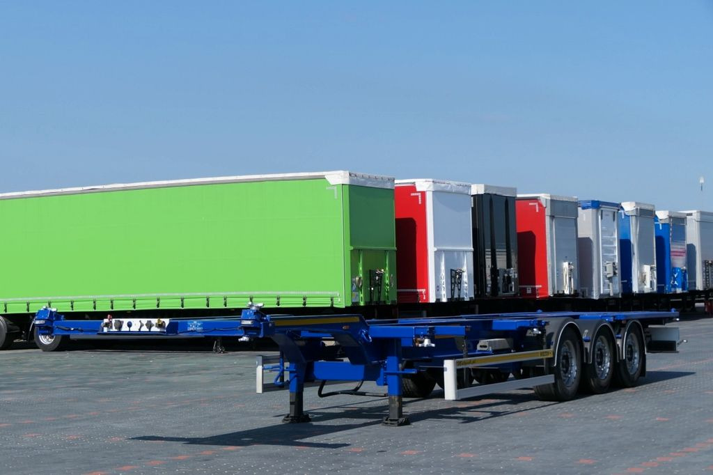 Wielton CHASISS / FOR CONTAINERS / LIFTED AXLE / SAF / - Poluprikolica za prevoz kontejnera/ Poluprikolica sa promenjivim sandukom: slika 2 Wielton CHASISS / FOR CONTAINERS / LIFTED AXLE / SAF / - Poluprikolica za prevoz kontejnera/ Poluprikolica sa promenjivim sandukom: slika 2