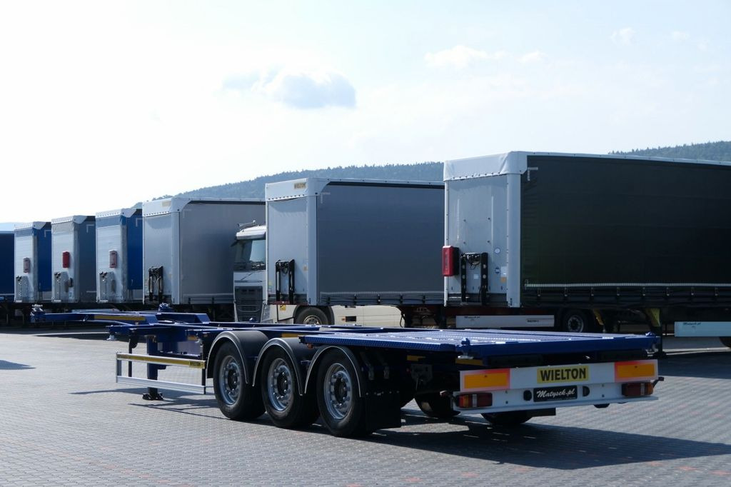 Wielton CHASISS / FOR CONTAINERS / LIFTED AXLE / SAF / - Poluprikolica za prevoz kontejnera/ Poluprikolica sa promenjivim sandukom: slika 5 Wielton CHASISS / FOR CONTAINERS / LIFTED AXLE / SAF / - Poluprikolica za prevoz kontejnera/ Poluprikolica sa promenjivim sandukom: slika 5