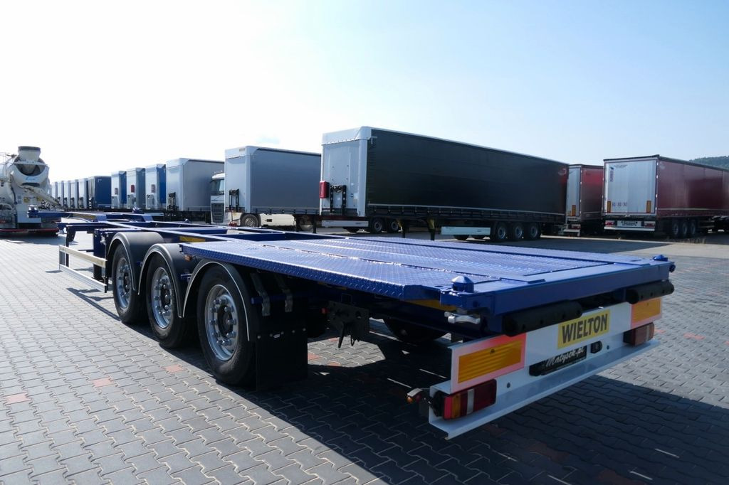 Wielton CHASISS / FOR CONTAINERS / LIFTED AXLE / SAF / - Poluprikolica za prevoz kontejnera/ Poluprikolica sa promenjivim sandukom: slika 4 Wielton CHASISS / FOR CONTAINERS / LIFTED AXLE / SAF / - Poluprikolica za prevoz kontejnera/ Poluprikolica sa promenjivim sandukom: slika 4