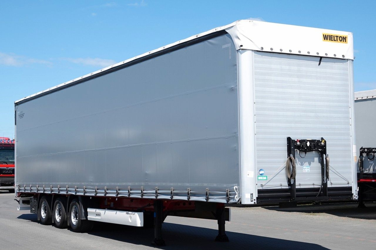 Wielton CURTAINSIDER/MEGA /COILMULD - 9M/LIFT AXLE/ SAF - Poluprikolica sa ceradom: slika 1 Wielton CURTAINSIDER/MEGA /COILMULD - 9M/LIFT AXLE/ SAF - Poluprikolica sa ceradom: slika 1
