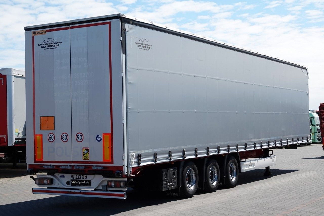 Wielton CURTAINSIDER/MEGA /COILMULD - 9M/LIFT AXLE/ SAF - Poluprikolica sa ceradom: slika 4 Wielton CURTAINSIDER/MEGA /COILMULD - 9M/LIFT AXLE/ SAF - Poluprikolica sa ceradom: slika 4