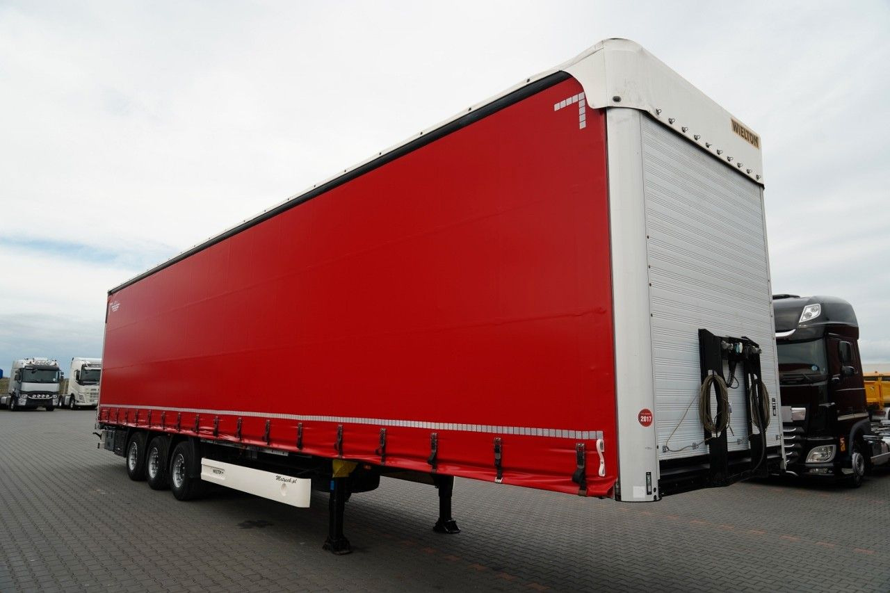 Wielton FIRANKA MEGA / LOWDECK / OŚ PODNOSZONA / OSIE SA - Poluprikolica sa ceradom: slika 2 Wielton FIRANKA MEGA / LOWDECK / OŚ PODNOSZONA / OSIE SA - Poluprikolica sa ceradom: slika 2