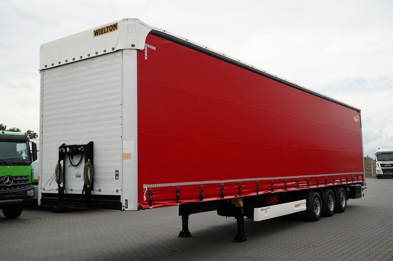Wielton FIRANKA MEGA / LOWDECK / OŚ PODNOSZONA / OSIE SA - Poluprikolica sa ceradom: slika 3 Wielton FIRANKA MEGA / LOWDECK / OŚ PODNOSZONA / OSIE SA - Poluprikolica sa ceradom: slika 3