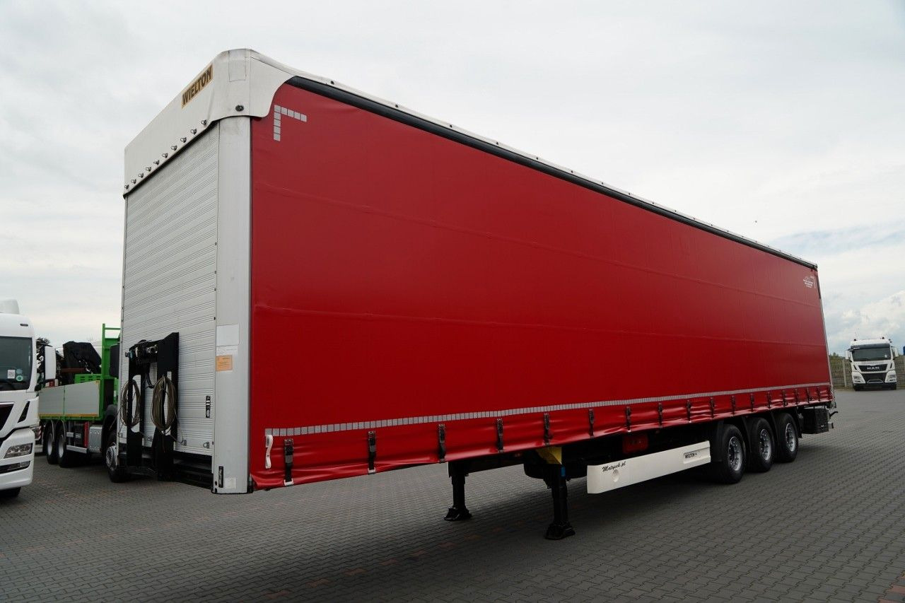 Wielton FIRANKA MEGA / LOWDECK / OŚ PODNOSZONA / OSIE SA - Poluprikolica sa ceradom: slika 4 Wielton FIRANKA MEGA / LOWDECK / OŚ PODNOSZONA / OSIE SA - Poluprikolica sa ceradom: slika 4