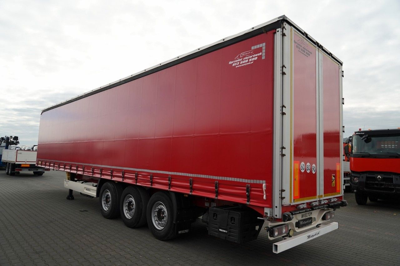 Wielton FIRANKA STANDARD / MULDA DO STALI - 9 M / OŚ PO - Poluprikolica sa ceradom: slika 3 Wielton FIRANKA STANDARD / MULDA DO STALI - 9 M / OŚ PO - Poluprikolica sa ceradom: slika 3