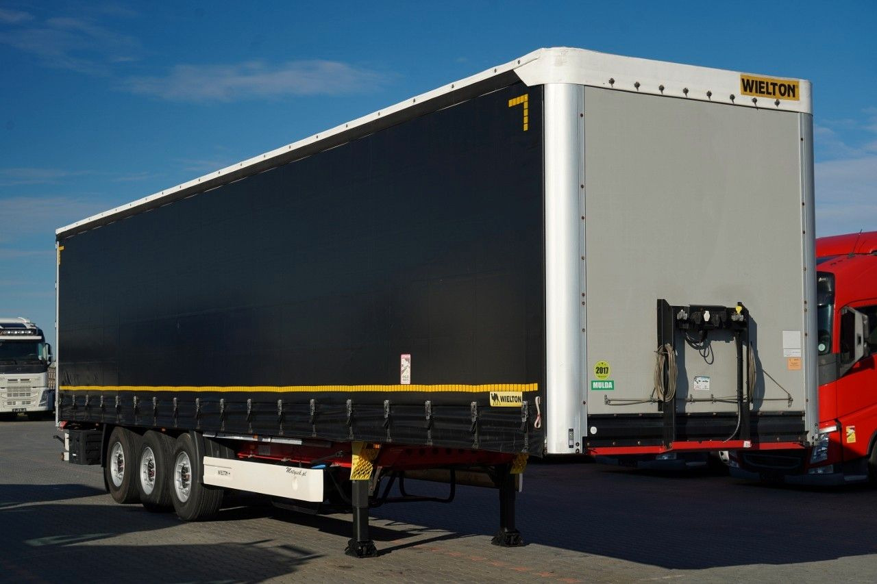 Wielton FIRANKA STANDARD / MULDA DO STALI - 9 M / OŚ POD - Poluprikolica sa ceradom: slika 1 Wielton FIRANKA STANDARD / MULDA DO STALI - 9 M / OŚ POD - Poluprikolica sa ceradom: slika 1