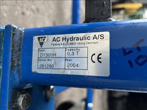 AC Hydraulic DT300H Hydraulic drum trolley - Mašina za pakovanje: slika 5 AC Hydraulic DT300H Hydraulic drum trolley - Mašina za pakovanje: slika 5